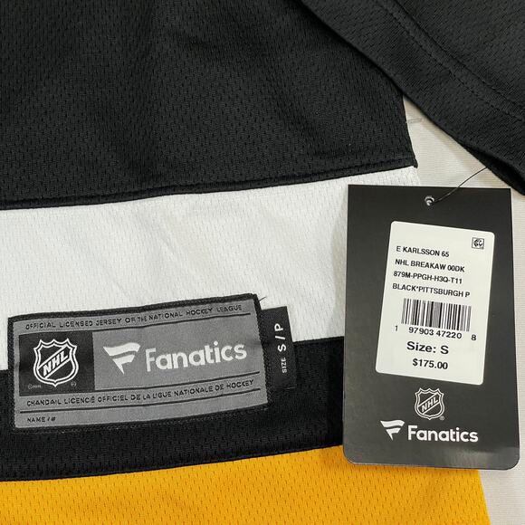 Erik Karlsson Pittsburgh Penguins Fanatics Jersey - Picture 5 of 5